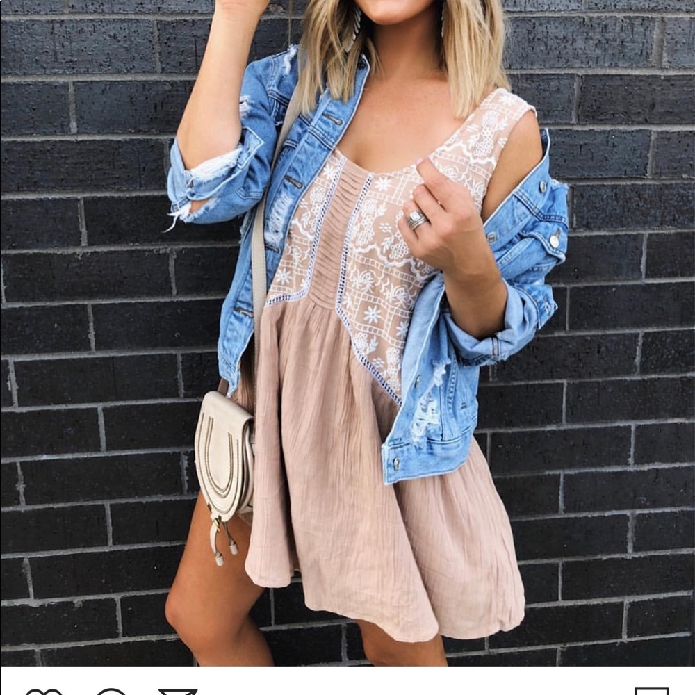 Topshop distressed denim jacket